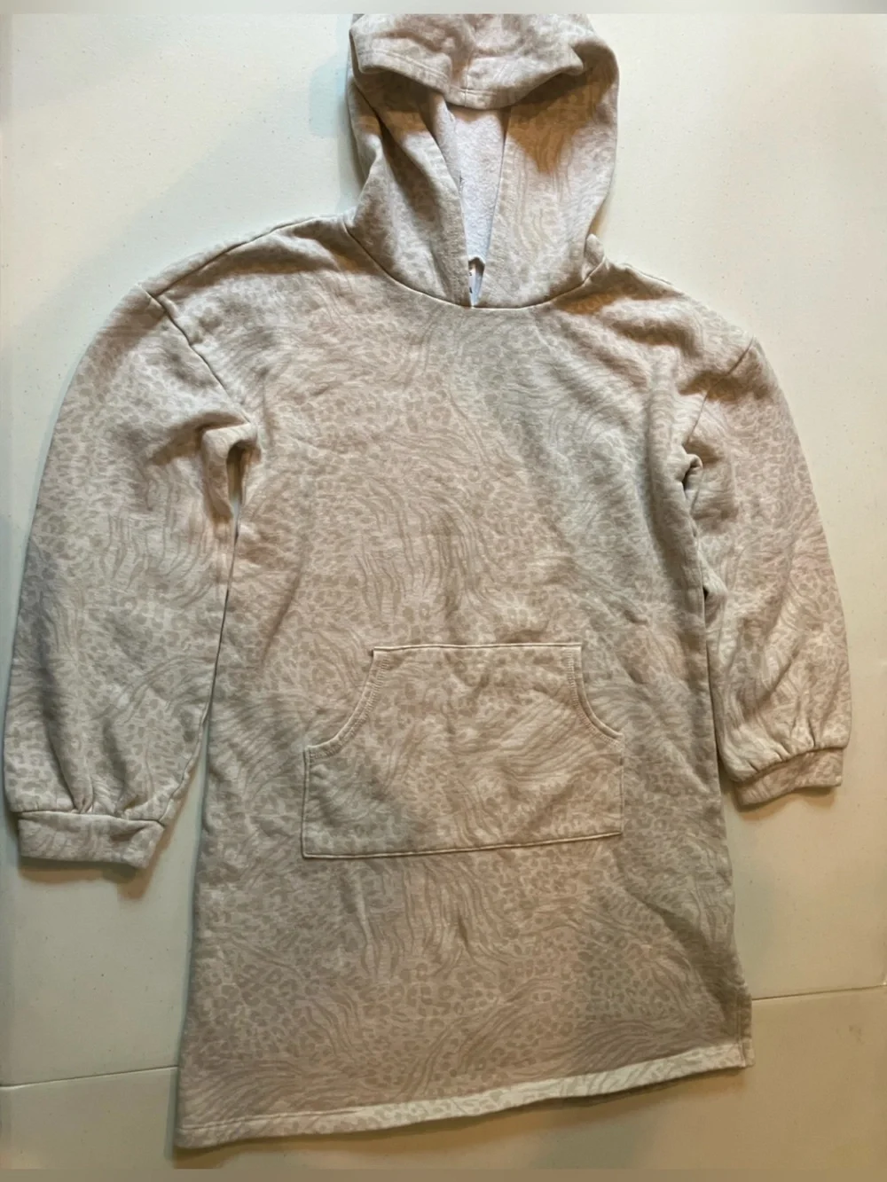 LOT of 3 Girls 12 Includes 2 Nightgowns and 1 Hooded Sweatshirt Dress